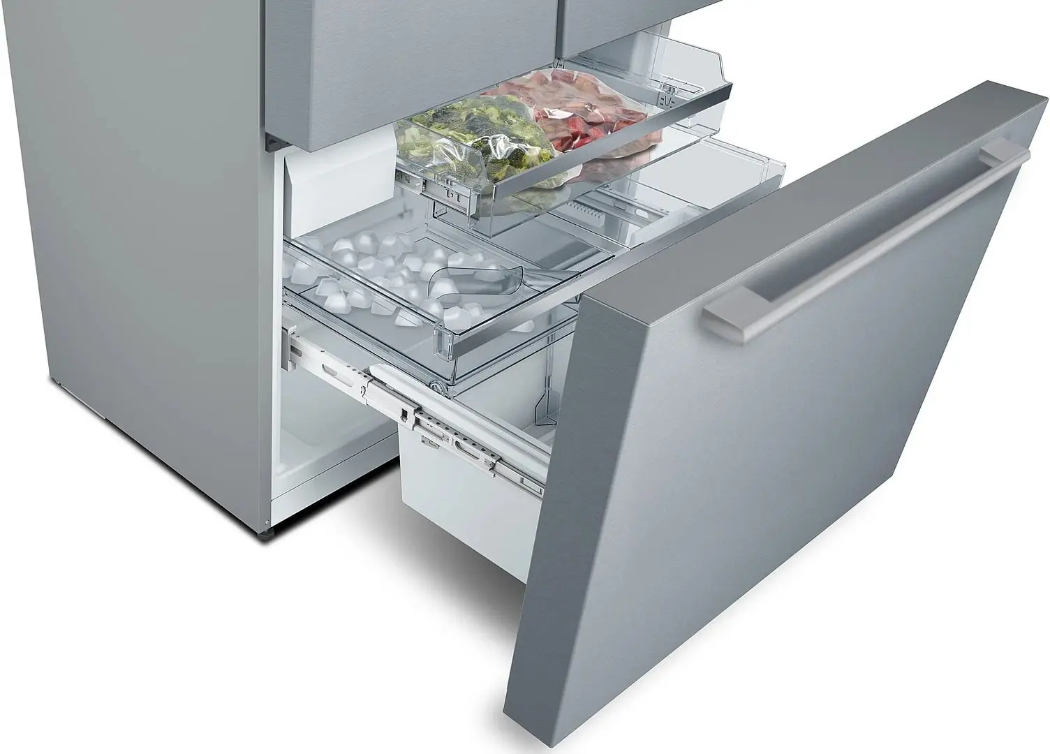 Frigider Bosch KFF96PIEP (Inox)