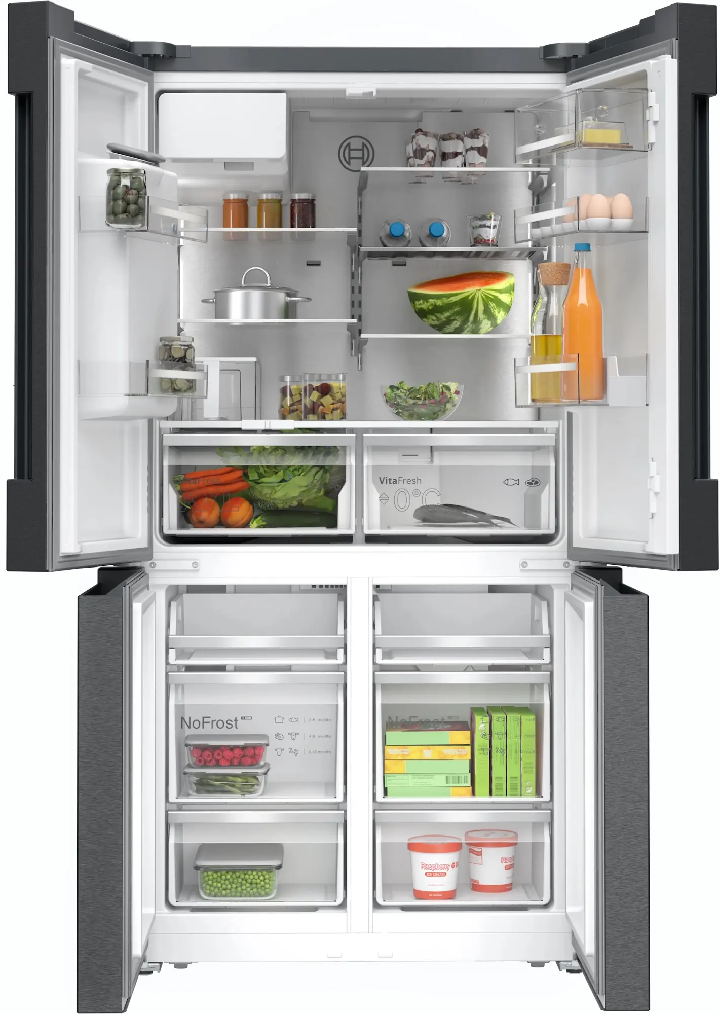 Холодильник Bosch KFI96AXEA (Black) - 2