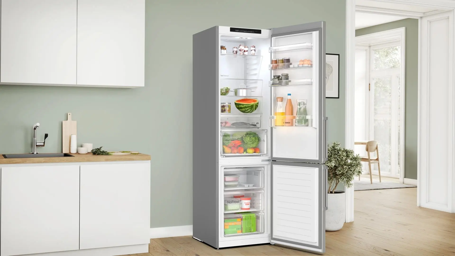 Frigider Bosch KGN392IDT (Inox)