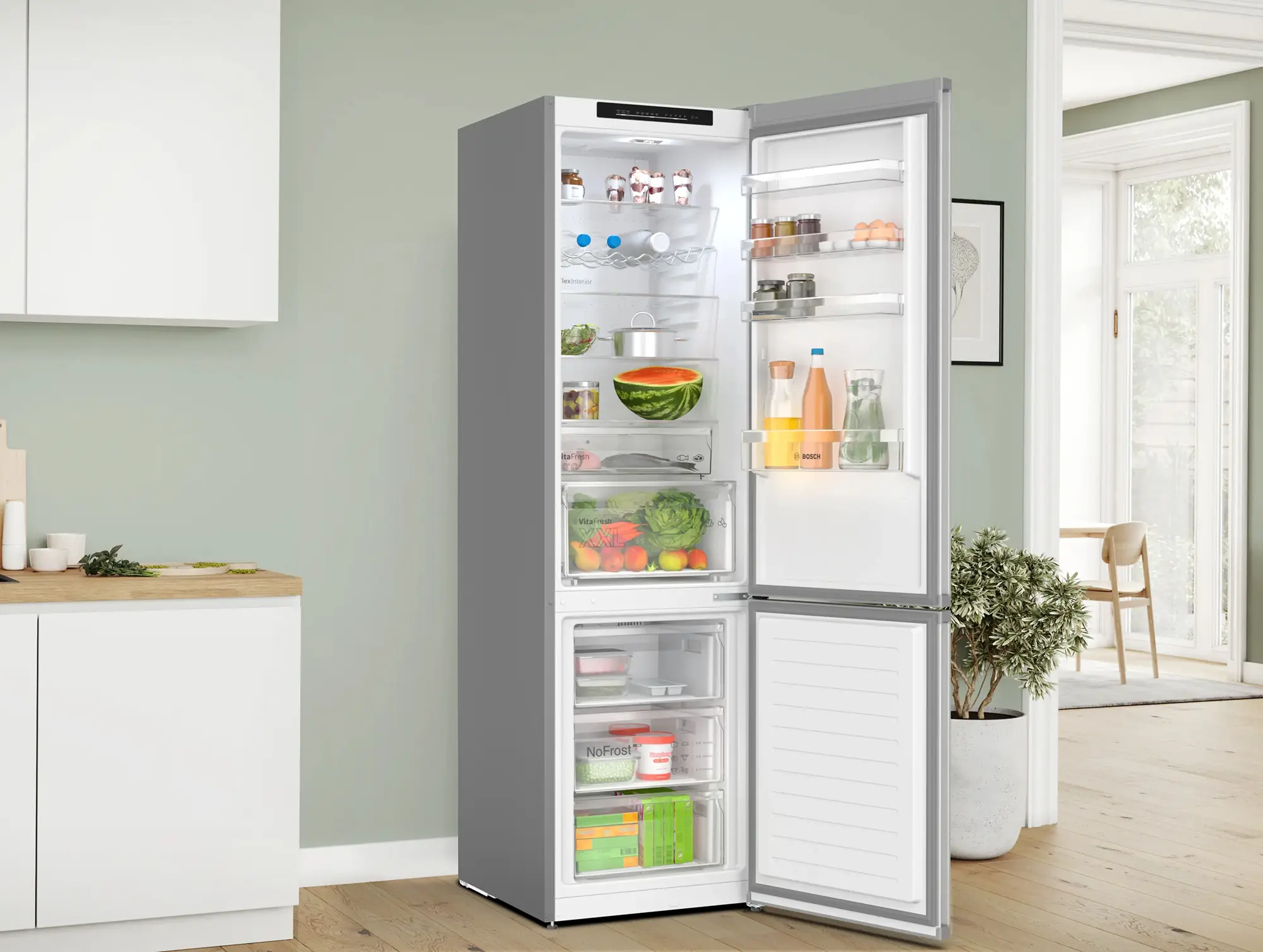 Холодильник Bosch KGN392LDF (Inox)