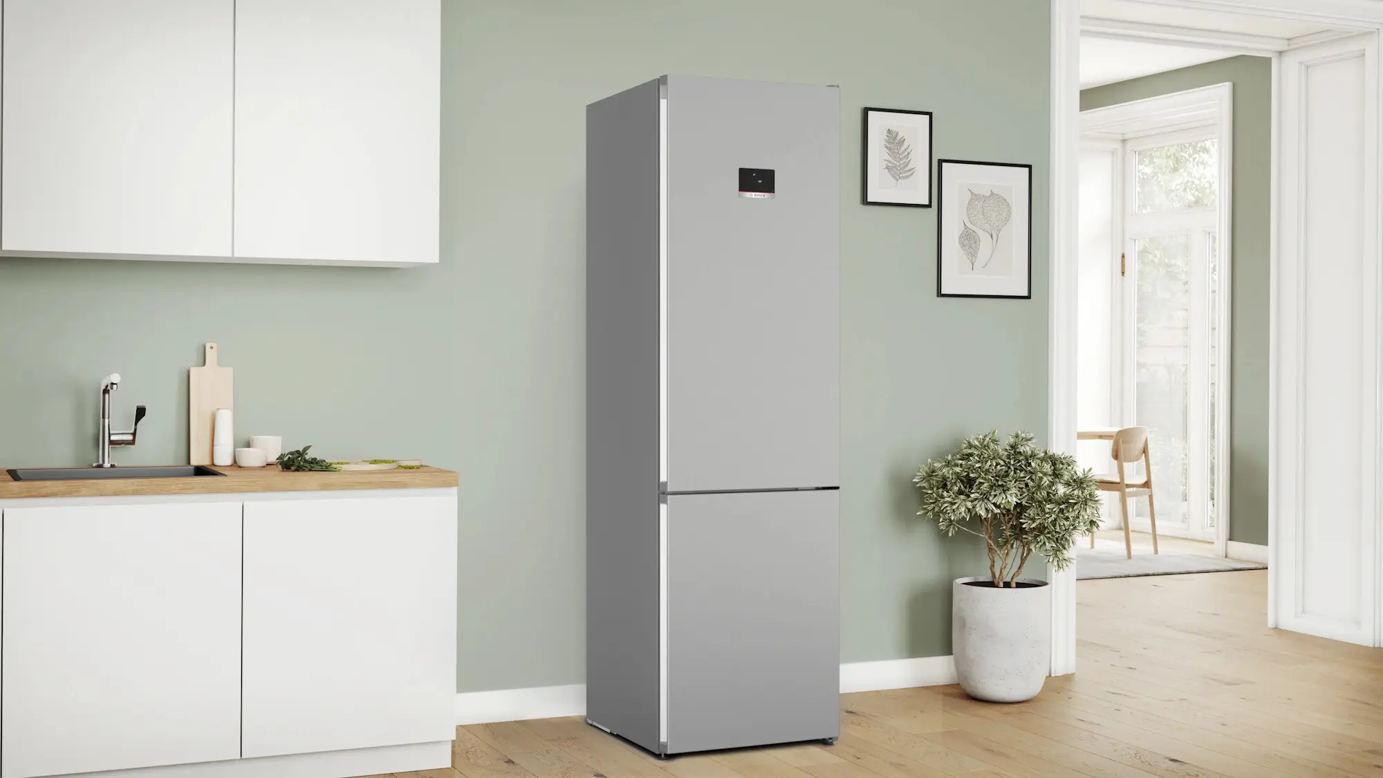 Холодильник Bosch KGN397LDF (Inox) - 4