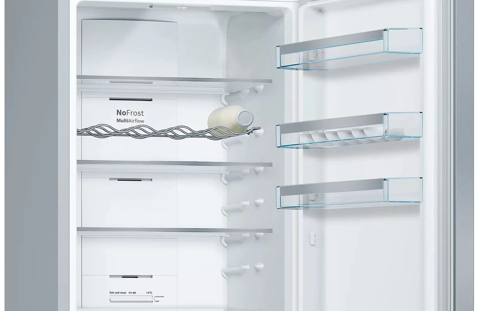 Frigider Bosch KGN397LEQ (Stainless Steel)