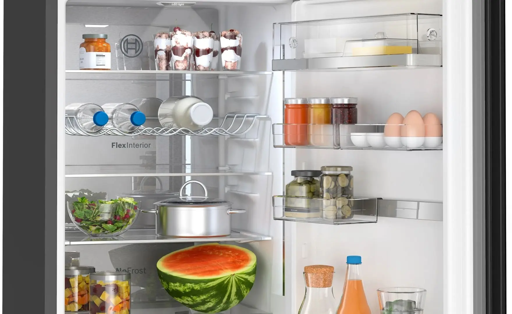 Холодильник Bosch KGN39LBCF (Black)