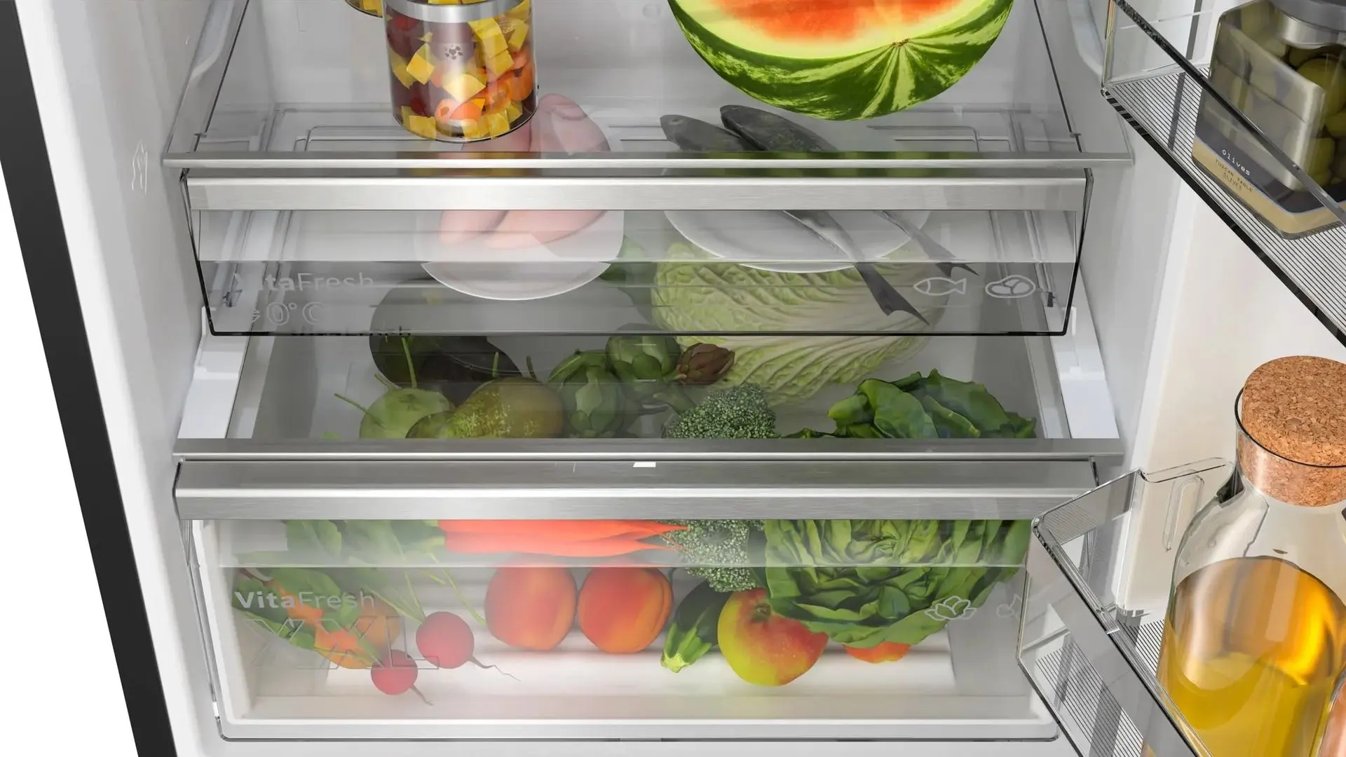 Frigider Bosch KGN49LBCF (Black)