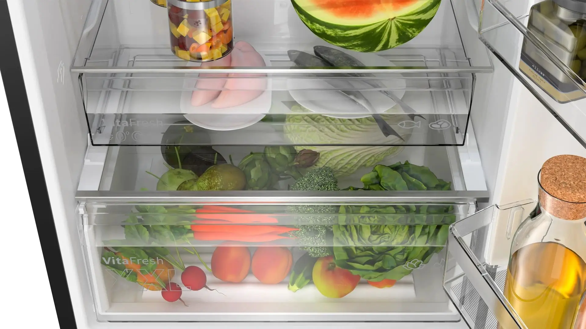 Frigider Bosch KGN49VXDT (Black)