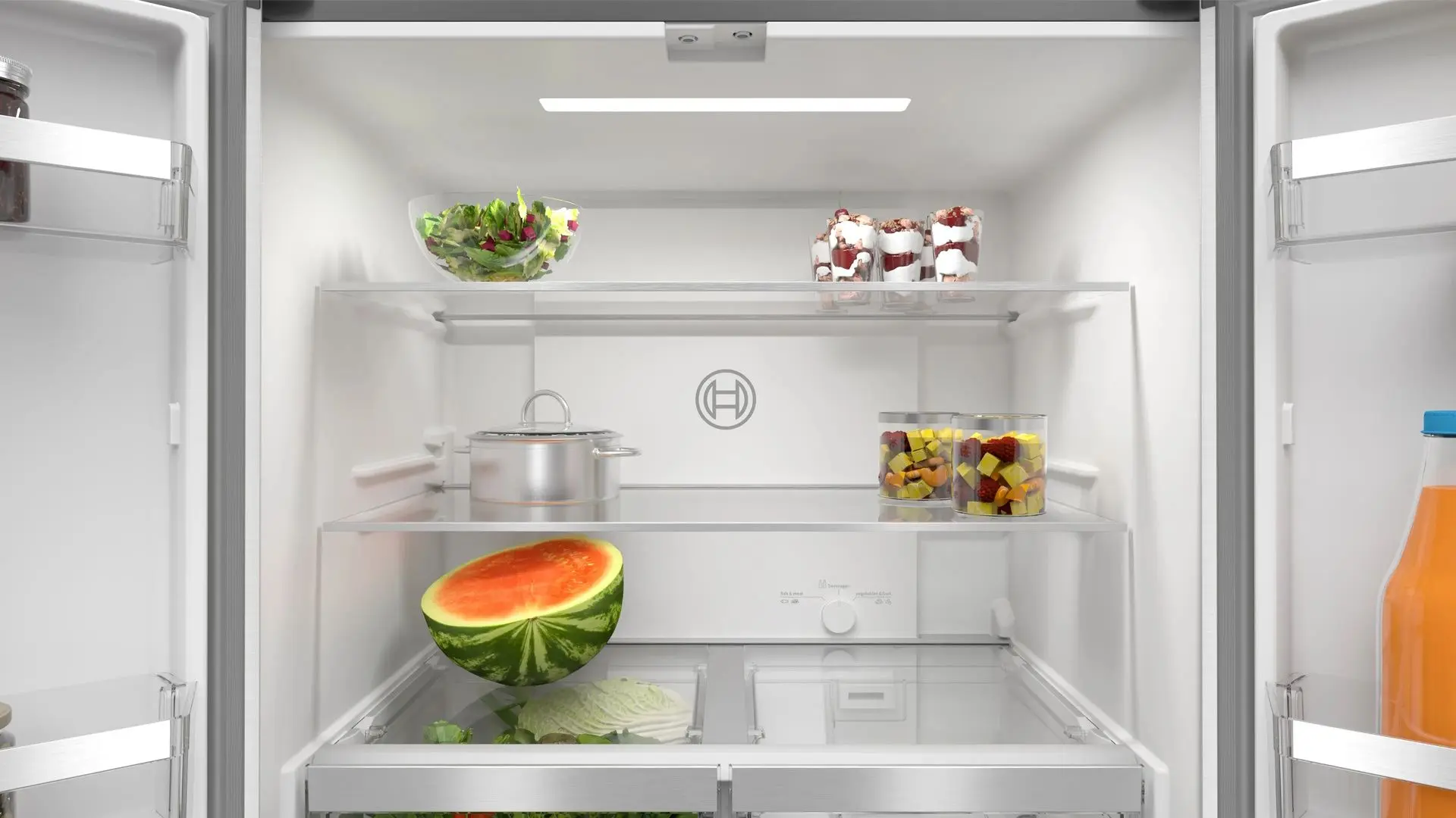 Холодильник Bosch KMC85LBEA (Black)