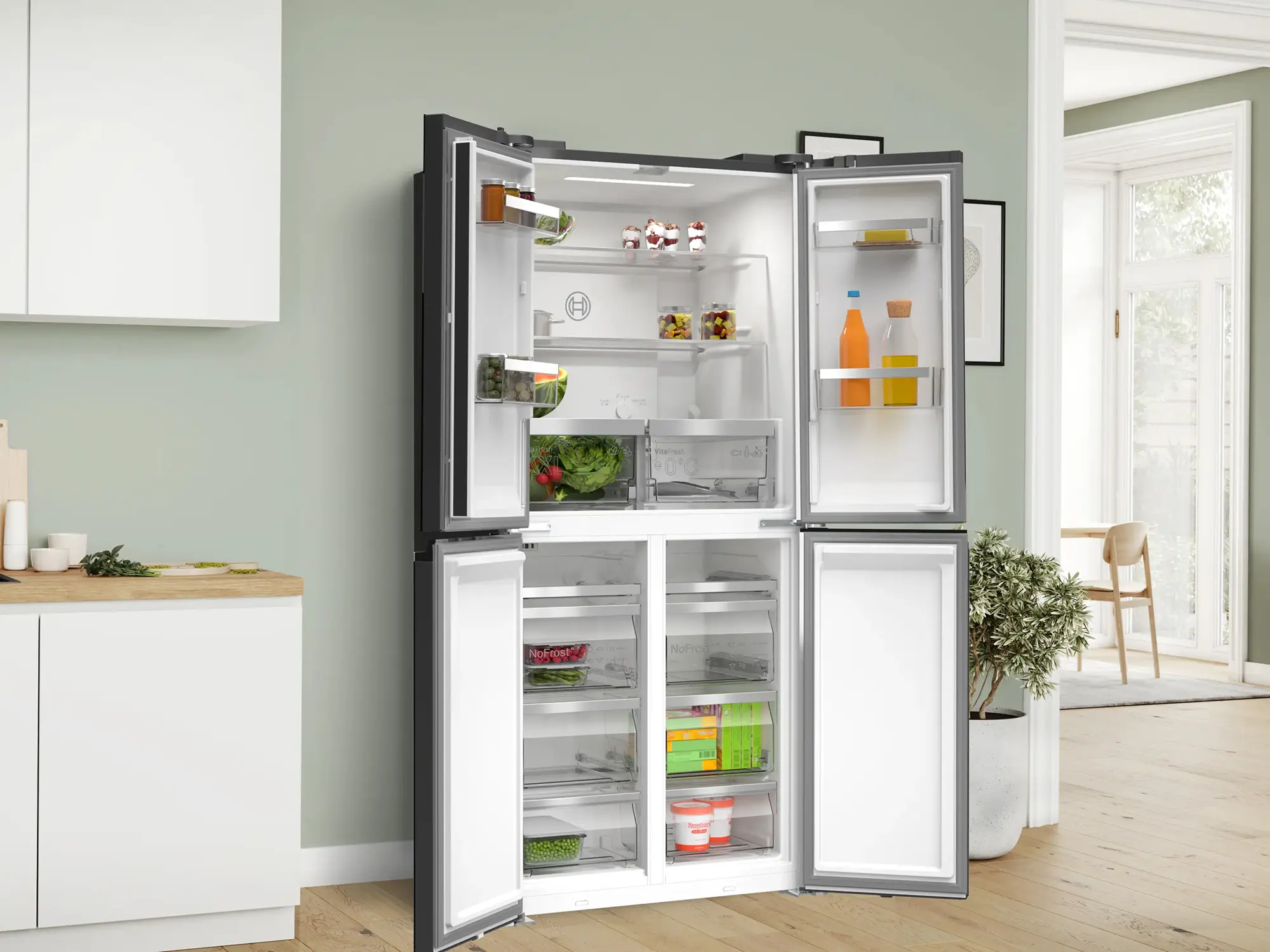 Холодильник Bosch KMC85LEEA (Graphite)