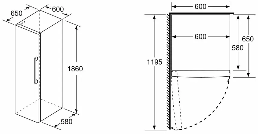 Холодильник Bosch KSV36FIEP (Inox)