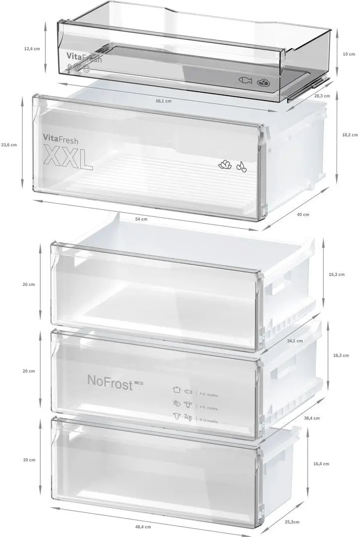 Frigider Bosch Serie 4 KGN492IDF (Inox)