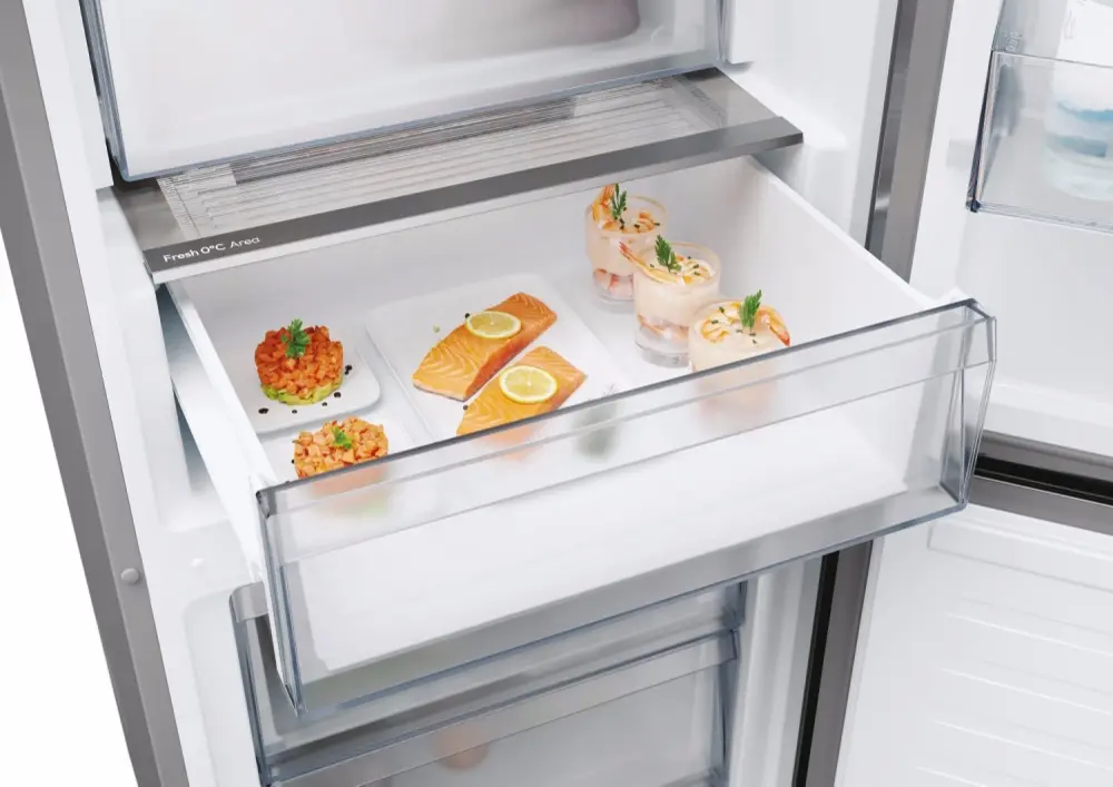 Холодильник Candy Fresco 500 ECN4CQTEX186 (Inox) - 7