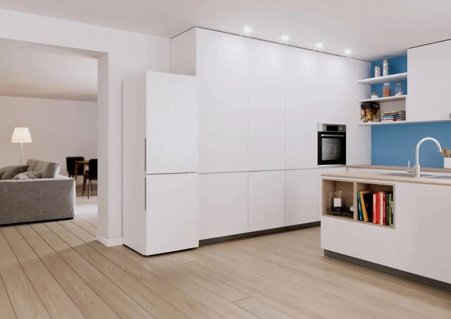 Frigider Candy Fresco CCE3T618EW (White)