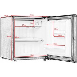 Холодильник Costway EP22772DE-BK (Black) Thumb