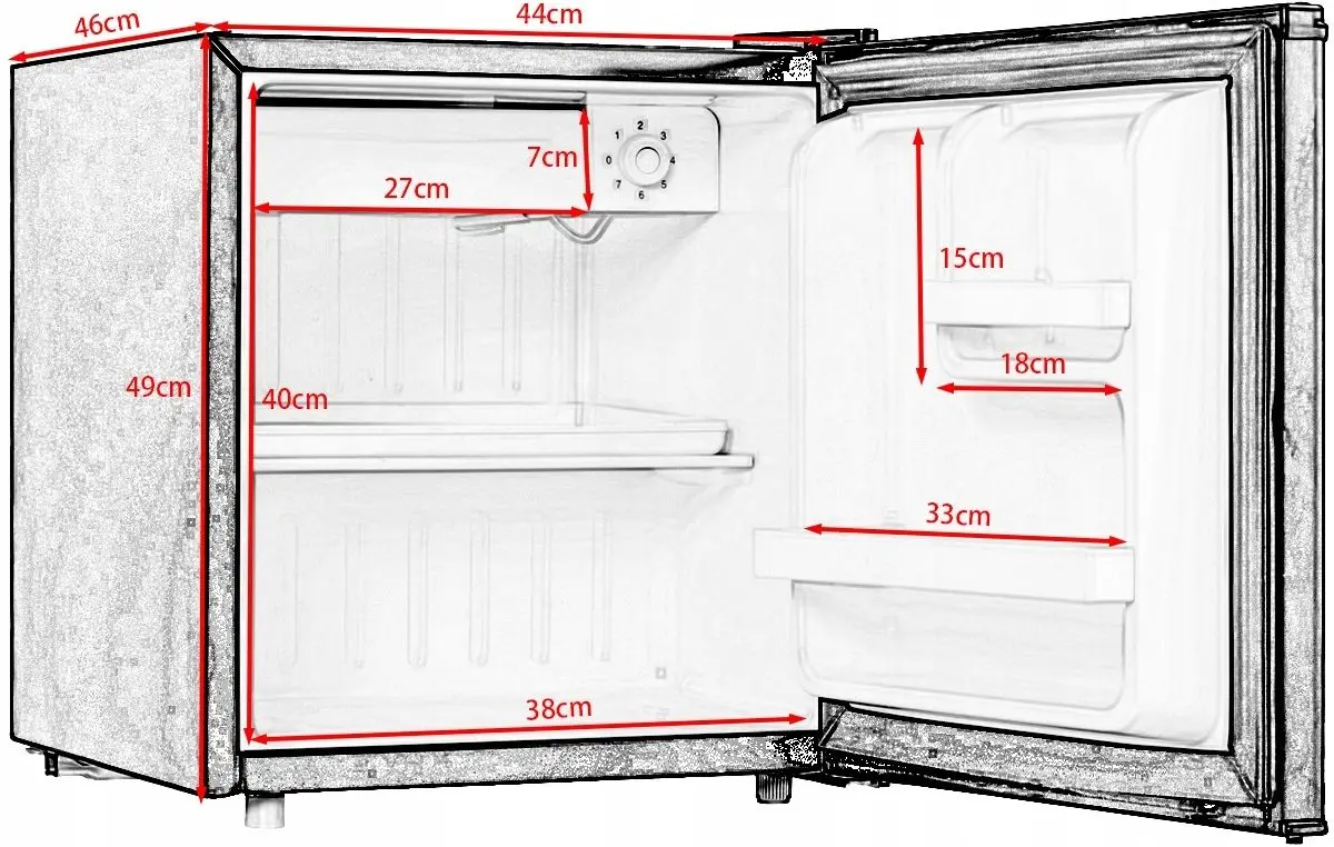 Холодильник Costway EP22772DE-BK (Black) - 4