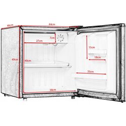 Холодильник Costway EP22772DE-WH (White) Thumb