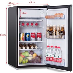 Frigider Costway EP24753DE-BK (Black) Thumb