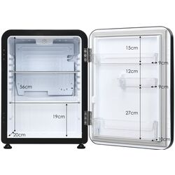 Frigider Costway EP24437DE-BK (Black) Thumb