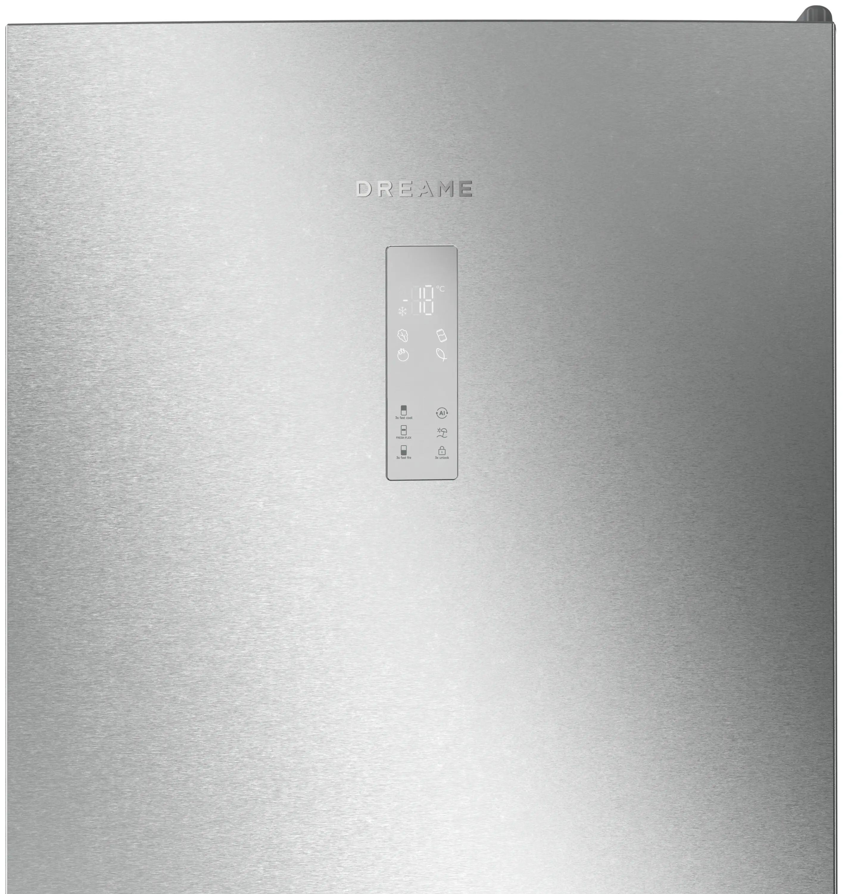 Холодильник Dreame Combi MegaPro 1.85M-C DRB400WMBCEU (Silver) - 5