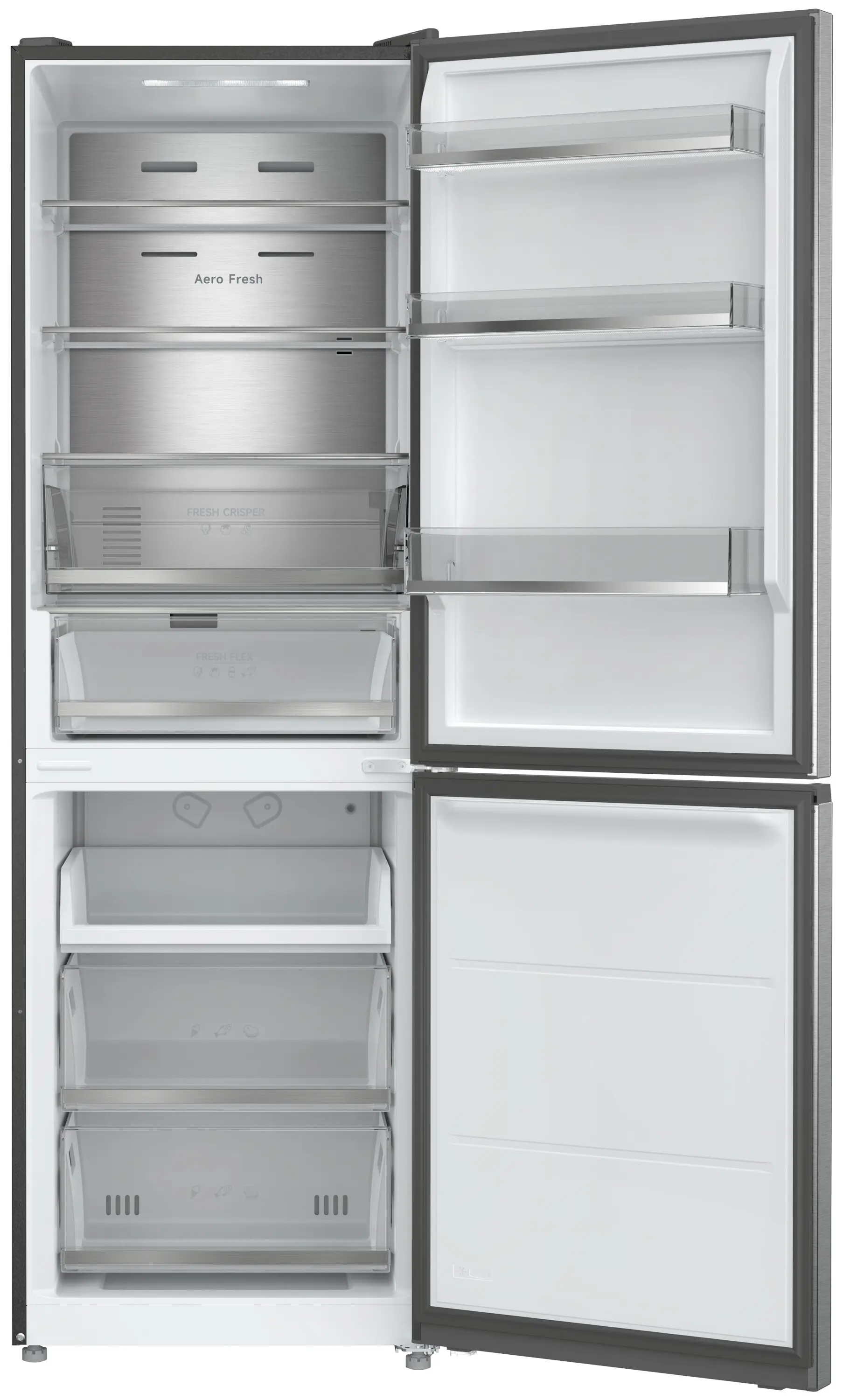 Холодильник Dreame Combi MegaPro 1.85M-D DRB400WMBDEU (Silver) - 2