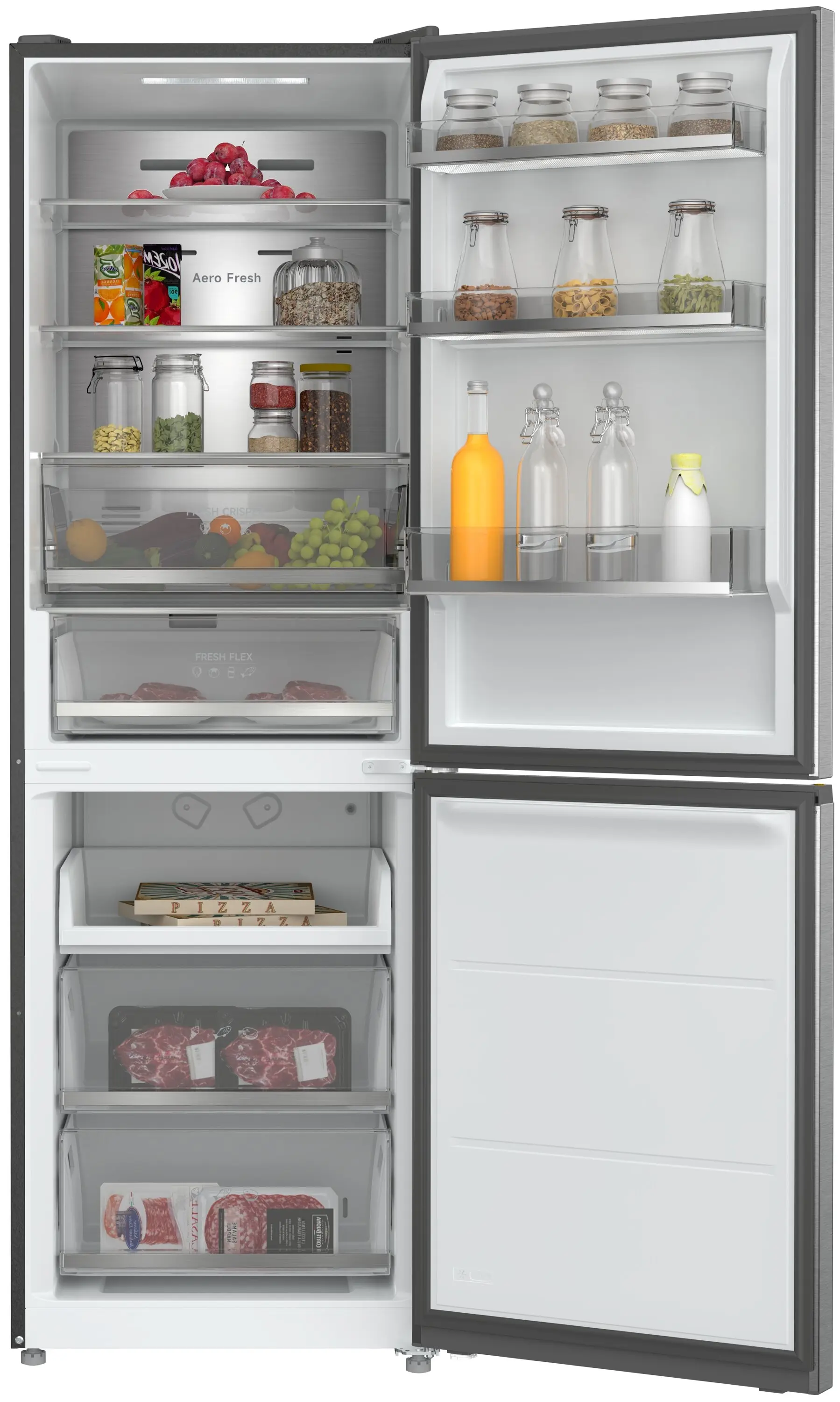 Холодильник Dreame Combi MegaPro 1.85M-D DRB400WMBDEU (Silver) - 3