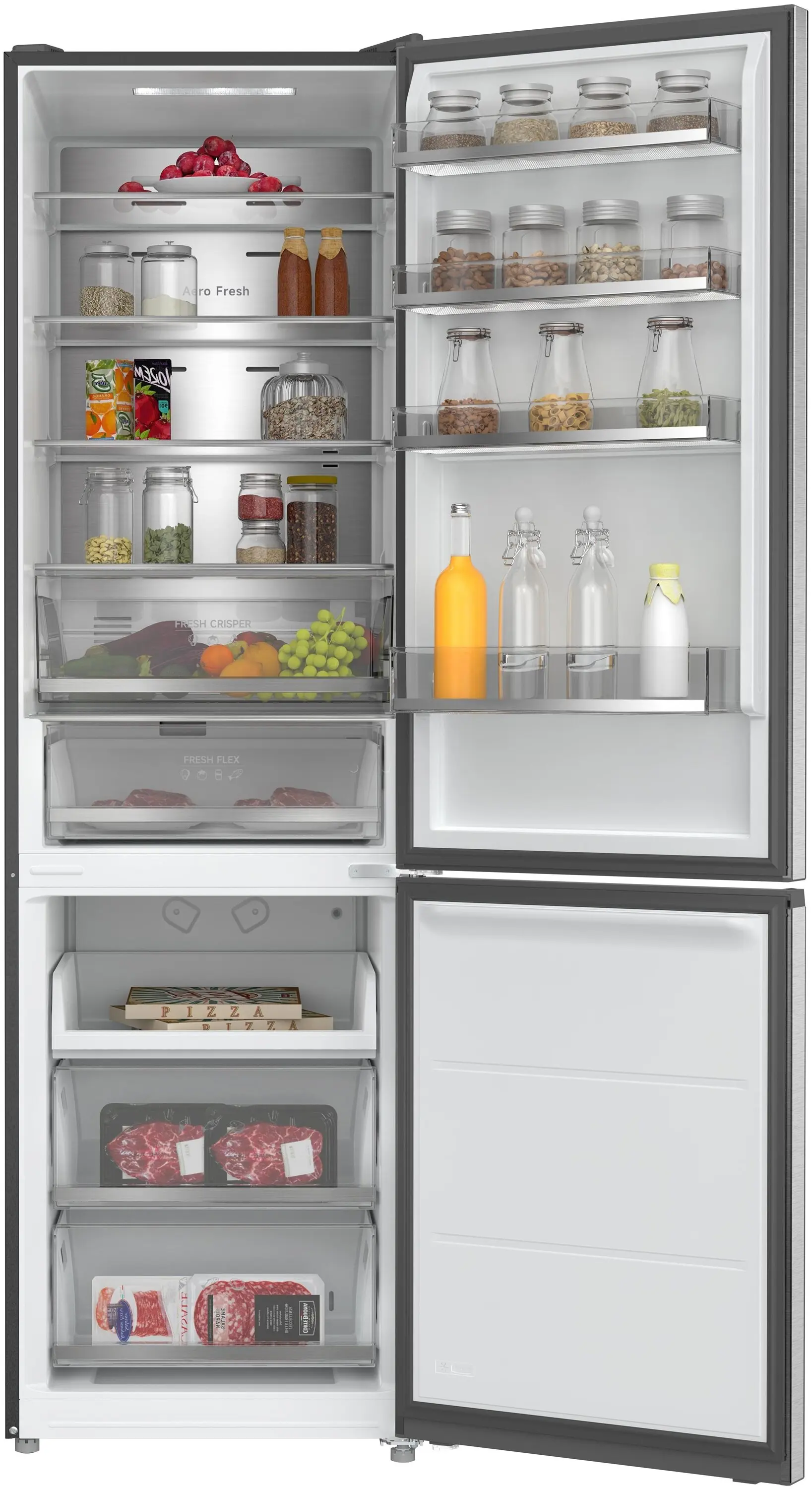 Холодильник Dreame Combi MegaPro 2M-D DRB450WMBDEU (Silver) - 3