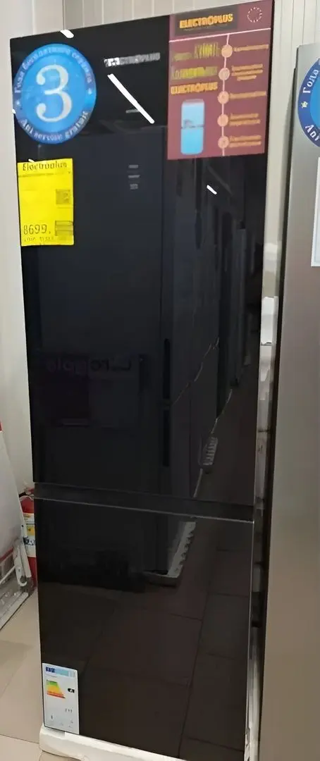 Frigider Electroplus SB 200 NF (Black Glass)