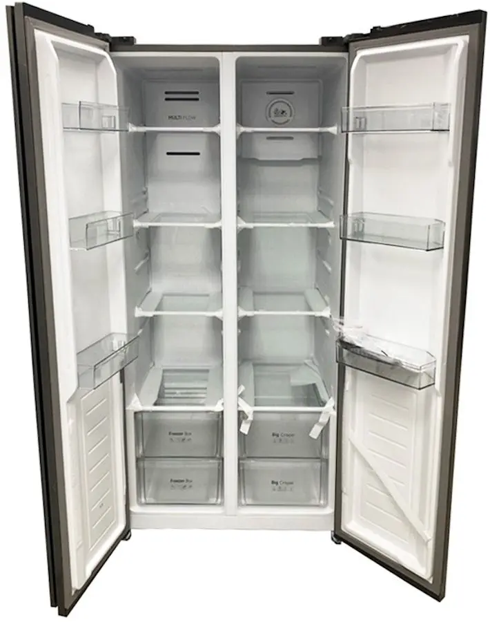 Frigider Eurolux SBS501WPS (Inox)