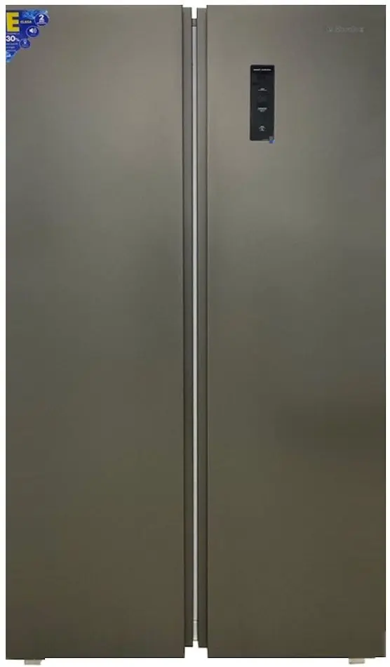 Frigider Eurolux SBS501WPS (Inox)