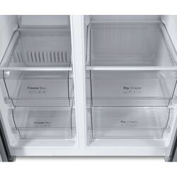 Frigider Eurolux SBS545WPBG (Black) Thumb