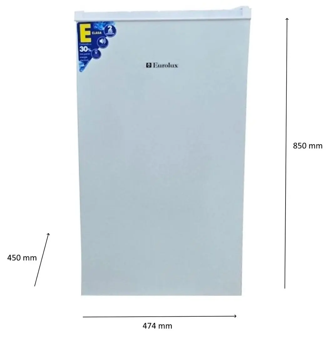 Frigider Eurolux SRS120DT (White)