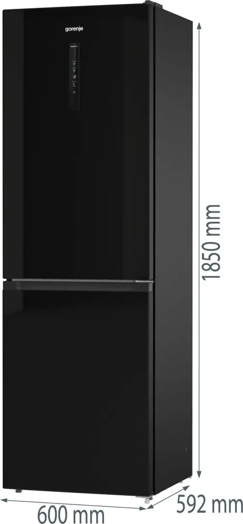 Frigider Gorenje NRK6192ABK4 (Black)
