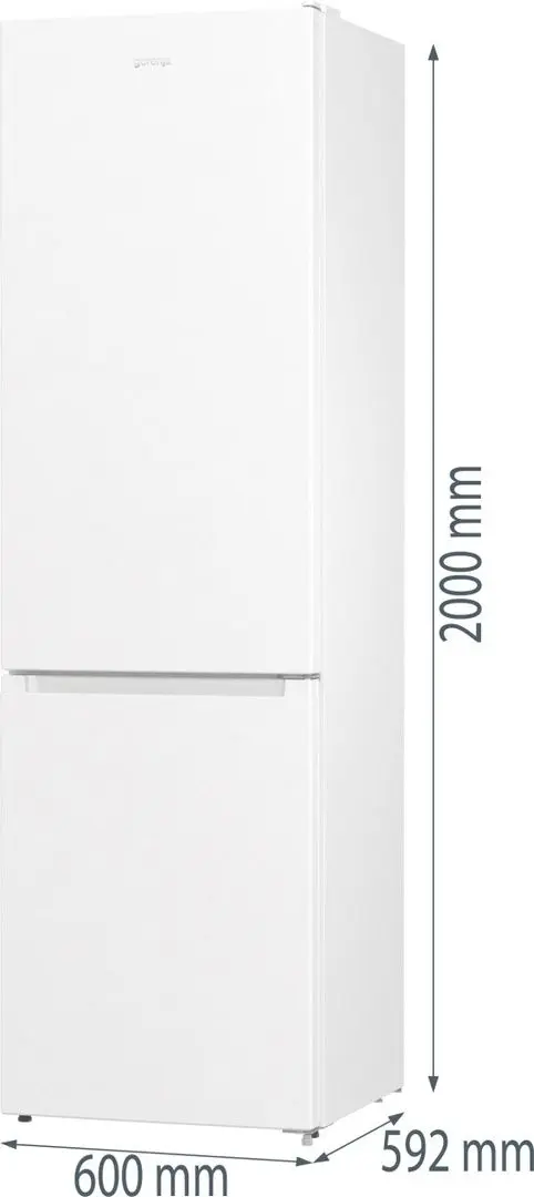 Холодильник Gorenje NRK6202EW4 (White) - 7