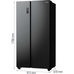 Frigider Gorenje NRR9185EABXL (Black) Thumb