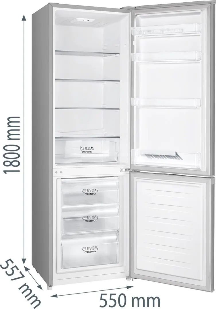 Frigider Gorenje RK58DPS4 (Grey)
