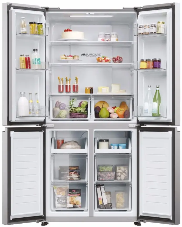 Frigider Haier Cube 83 HCR3818ENMM (Inox)