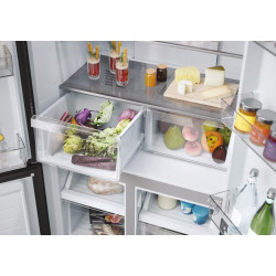 Frigider Haier Cube 83 HCR3818ENMM (Inox) Thumb