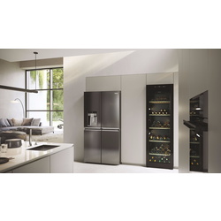 Frigider Haier Cube 90 HCR7918EIMP (Inox) Thumb