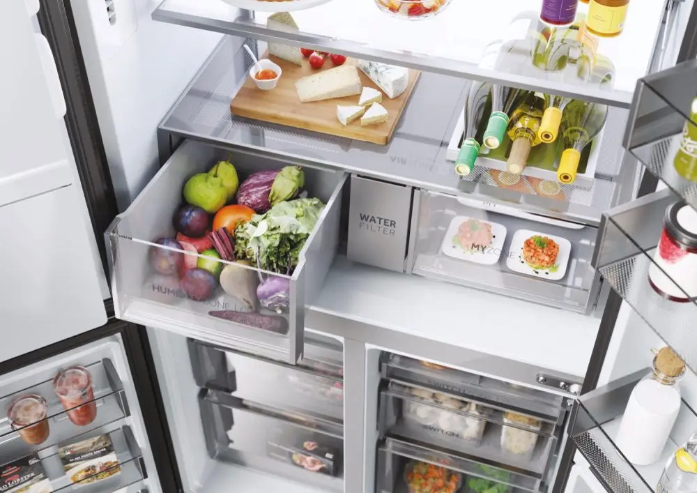 Frigider Haier Cube 90 HCR7918EIMP (Inox)