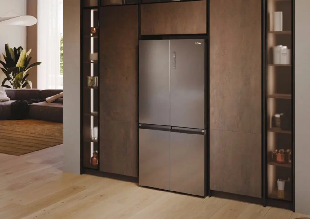 Холодильник Haier Cube 90 Series 7 HCR79F19ENMM (Inox) - 10