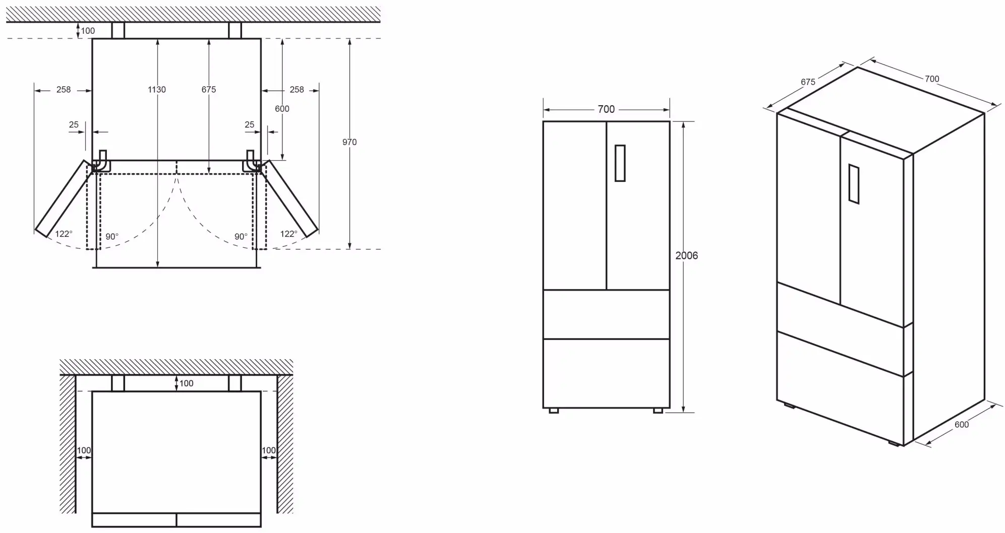 Frigider Haier FD 70 Series 5 HFR5720EWMG (Silver) - 11