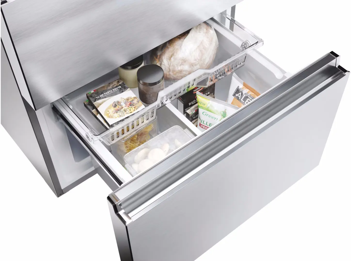 Frigider Haier FD 70 Series 5 HFR5720EWMG (Silver) - 7