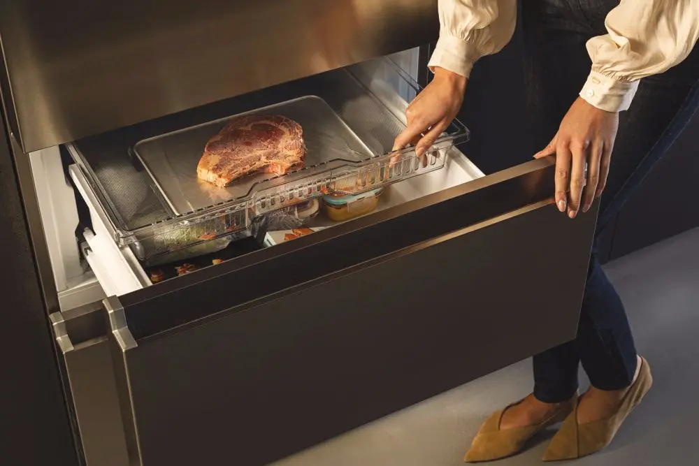 Frigider Haier FD 83 Multidoor HSR5918DWMP (Platinum Inox)