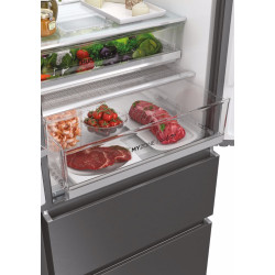Холодильник Haier HFR7720DWMP (Platinum Inox) Thumb