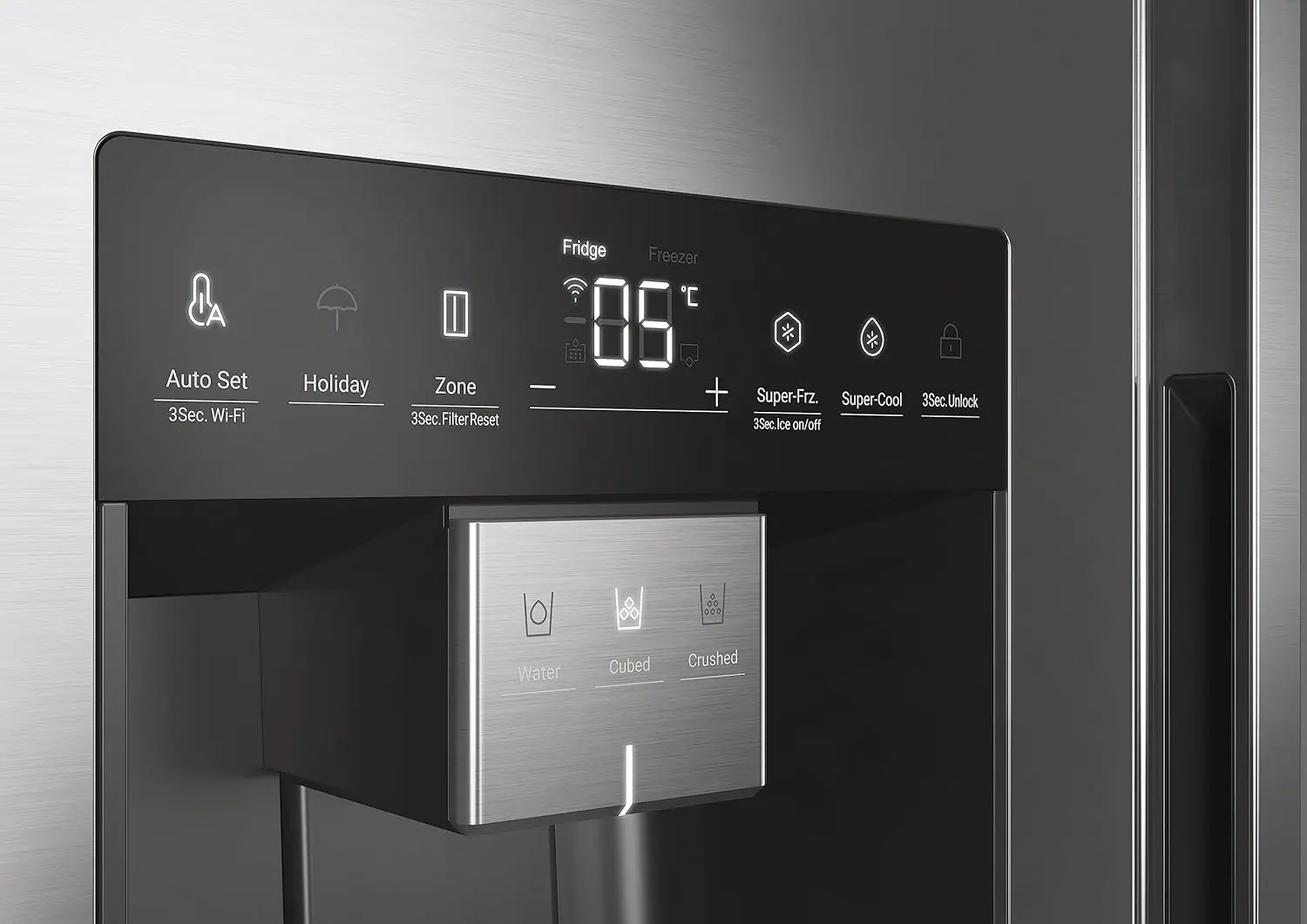 Frigider Haier HSW59F18EIMM (Inox)