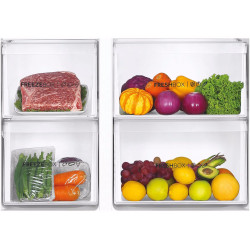 Frigider Haier SBS 90 Series 3 HSR3918ENPG (Silver) Thumb