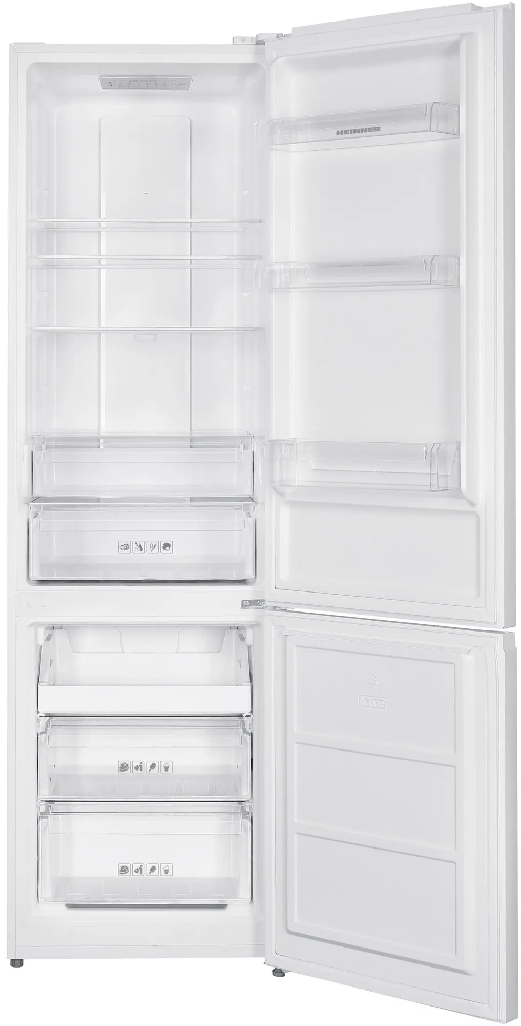Холодильник Heinner HCNF-HM326INVE++ (White) - 2