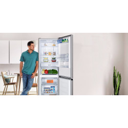 Frigider Heinner HCNF-HS304XWDE++ (Inox) Thumb