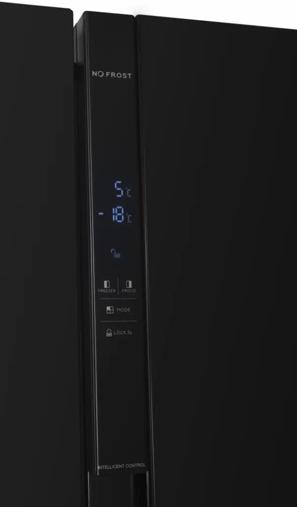 Frigider Heinner HSBS-H439NFBKWDE++ (Black)