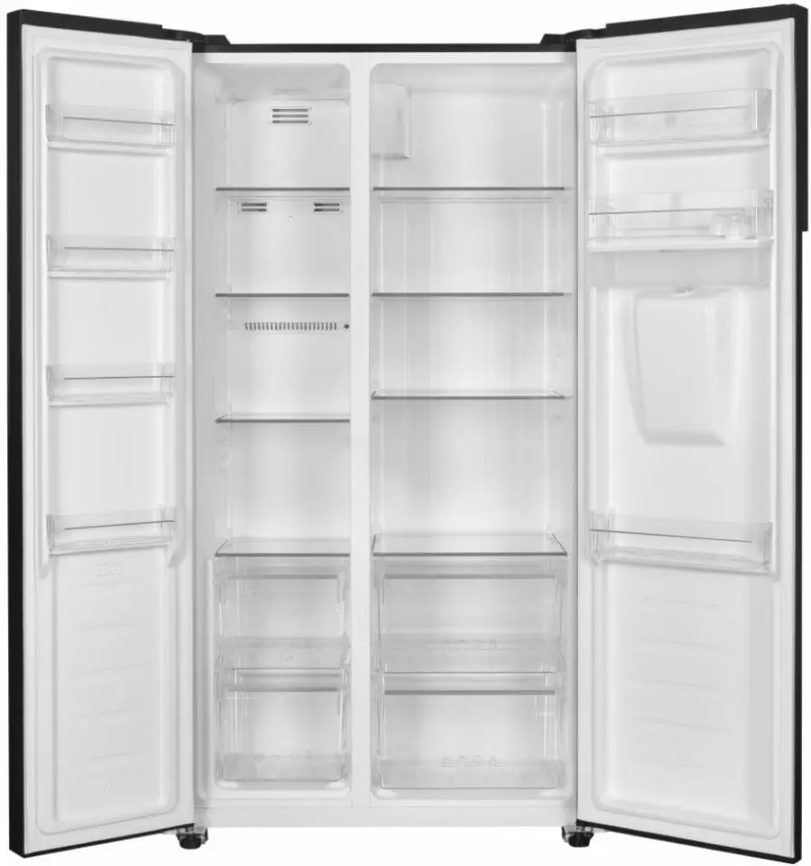 Frigider Heinner HSBS-H439NFBKWDE++ (Black)