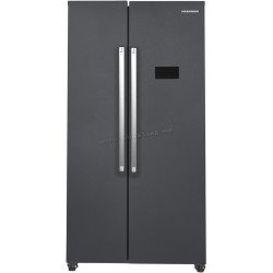 Холодильник Heinner HSBS-HM442NFINVDGE++ (Anthracite)