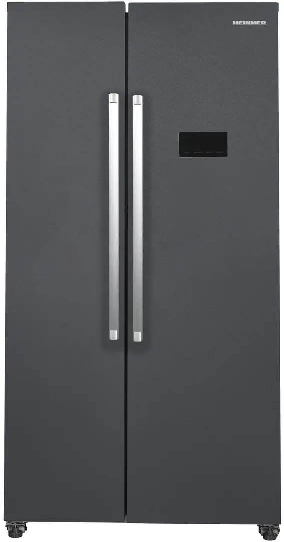 Холодильник Heinner HSBS-HM442NFINVDGE++ (Anthracite)